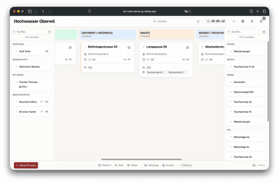 Screenshot of the project "kp-rueck.ch"